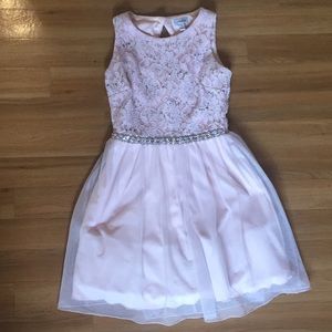 Speechless Sleeveless Fit & Flare Dress-Juniors